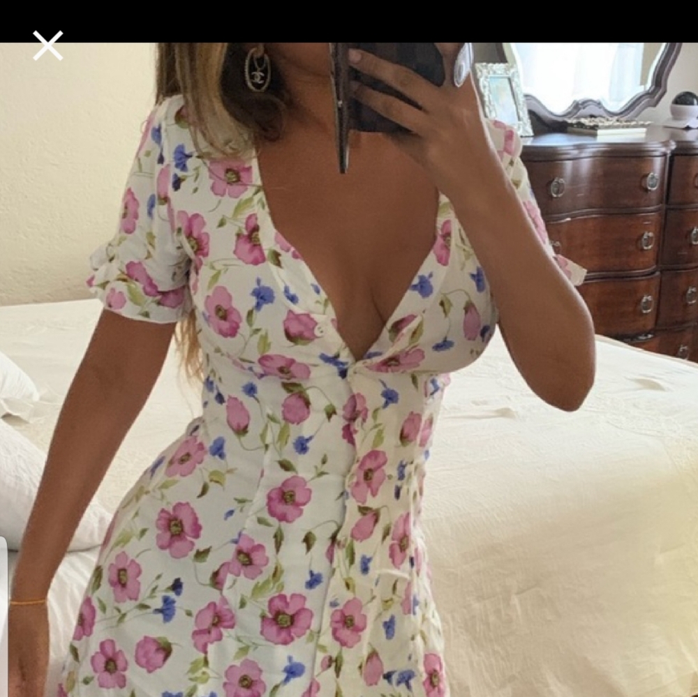 Vintage floral dress